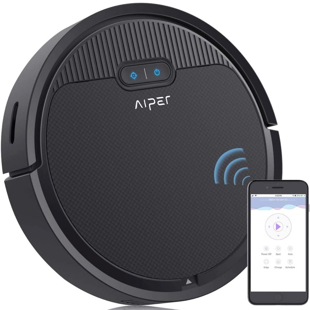 Aiper Robot Vacuum, 1500Pa Strong Suction,Self charging,Good for Pet Hair